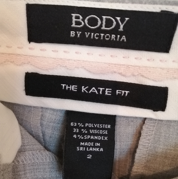 Body by Victoria, pants, size 2, grey - Picture 2 of 4